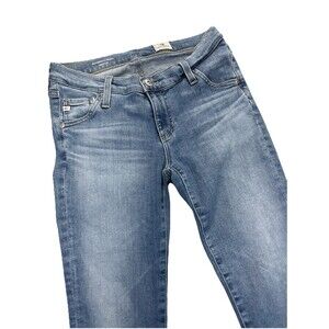 Adriano Goldschmied AG Maternity Prima Cigarette Leg Jeans 24R Light Wash Denim